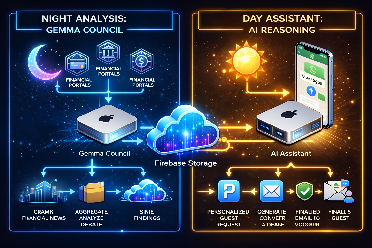 24/7 AI Office Architecture Diagram