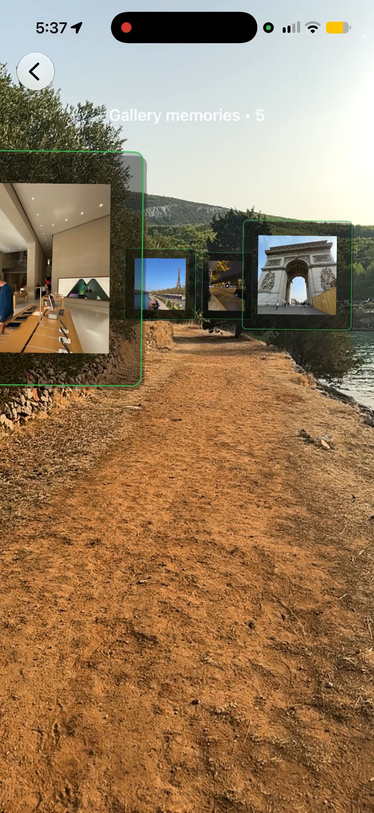 beHere augmented reality gallery