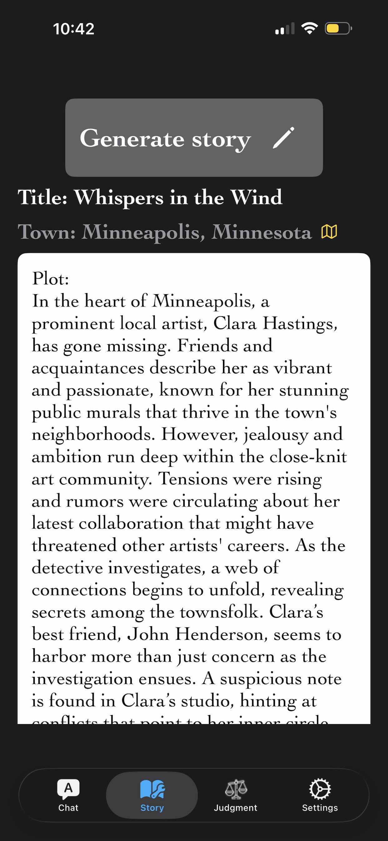 Crime Story Screenshot 1