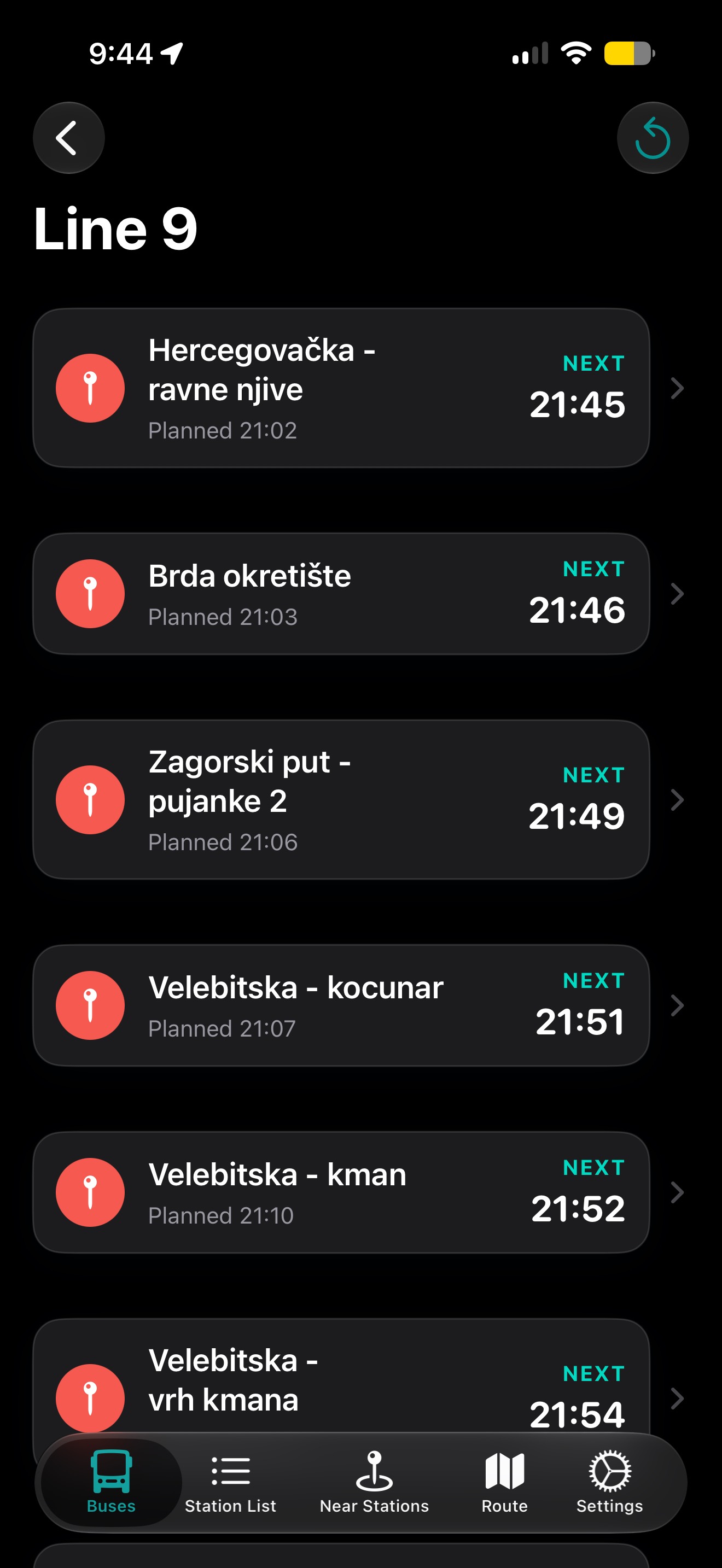 SplitBus route planning
